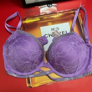 Victoria's Secret Lavender Lace Bra